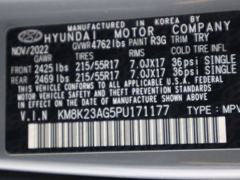 Used 2023 Hyundai Kona SE FWD image 38