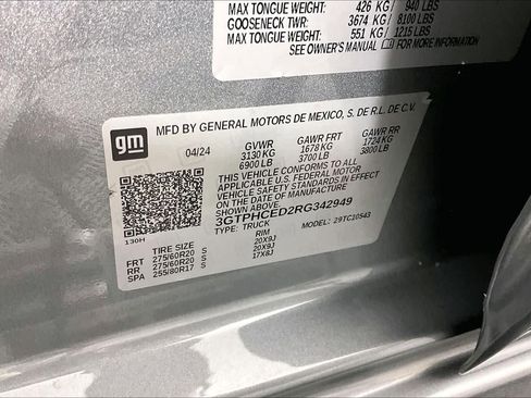 Used 2024 GMC Sierra 1500 Elevation w/ Elevation Premium Package RWD image 34