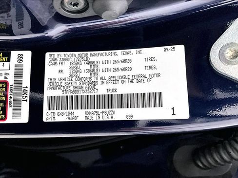 Used 2026 Toyota Tundra 1794 Edition AWD/4WD image 44