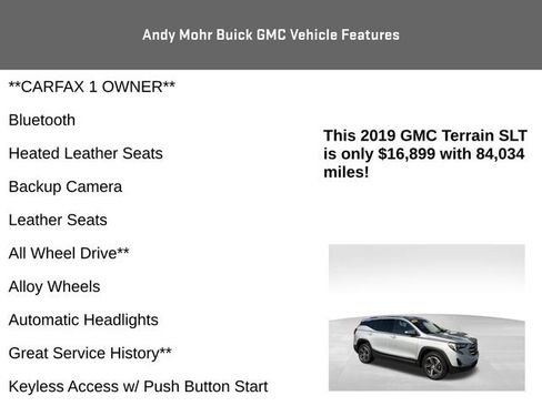 Used 2019 GMC Terrain SLT w/ Preferred Package AWD/4WD image 4