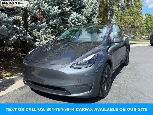 Used 2023 Tesla Model Y Long Range AWD/4WD image 2
