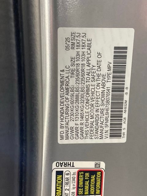 Used 2025 Honda Odyssey EX-L image 33