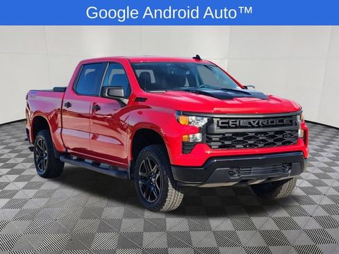 Used 2025 Chevrolet Silverado 1500 Custom Trail Boss w/ Turbomax Blackout Package AWD/4WD image 2