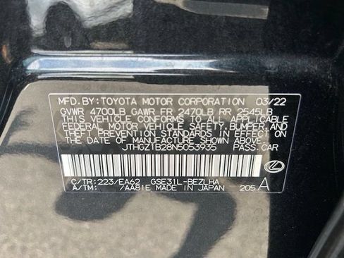 Used 2022 Lexus IS 350 F Sport w/ Navigation Package RWD image 15