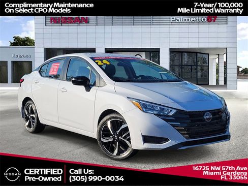 Certified 2024 Nissan Versa SR w/ Trunk Package image 1