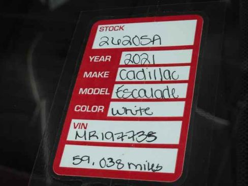 Used 2021 Cadillac Escalade Sport w/ Driver Assist Tech Package image 47