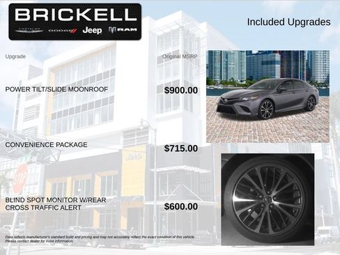 Used 2020 Toyota Camry SE w/ Convenience Package FWD image 5