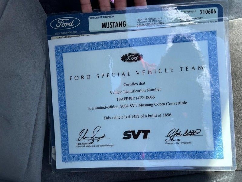 Used 2004 Ford Mustang Cobra RWD image 19