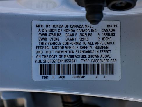 Used 2019 Honda Civic Sport image 29