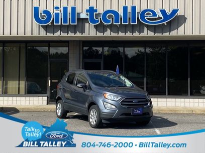 Certified 2021 Ford EcoSport SE w/ SE Convenience Package