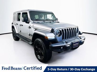 Used 2021 Jeep Wrangler Unlimited Sahara