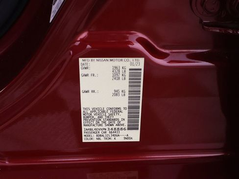 Used 2023 Nissan Altima 2.5 SL FWD image 54