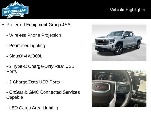 Used 2022 GMC Sierra 1500 SLT w/ X31 Off-Road Package AWD/4WD image 16