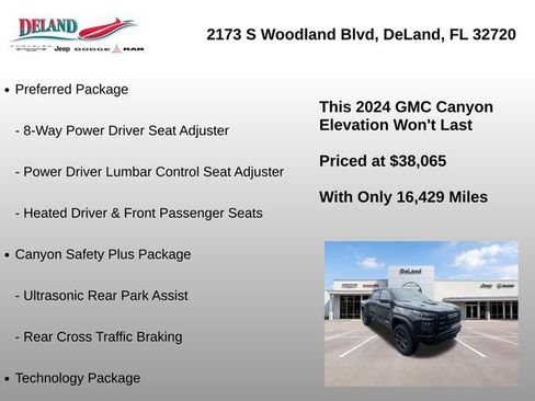 Used 2024 GMC Canyon Elevation w/ Elevation Premium Package AWD/4WD image 5