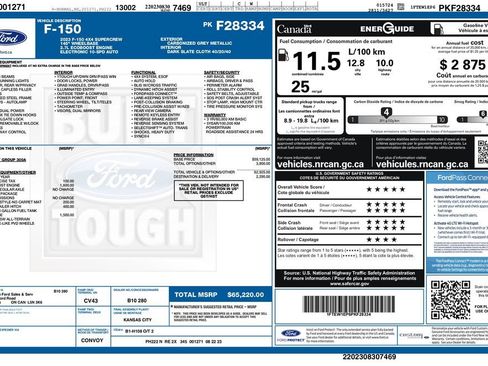 Used 2023 Ford F150 XLT w/ XTR Package AWD/4WD image 3