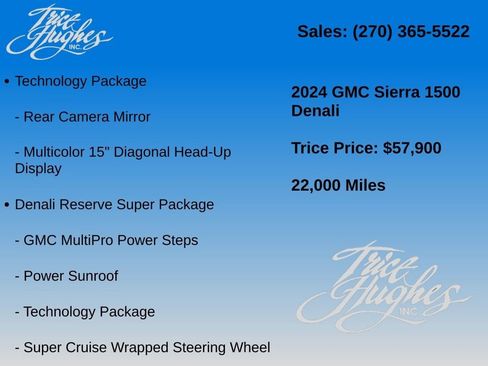 Used 2024 GMC Sierra 1500 Denali AWD/4WD image 7