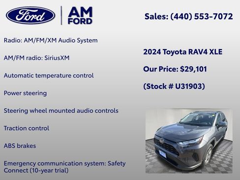 Used 2024 Toyota RAV4 XLE FWD image 6