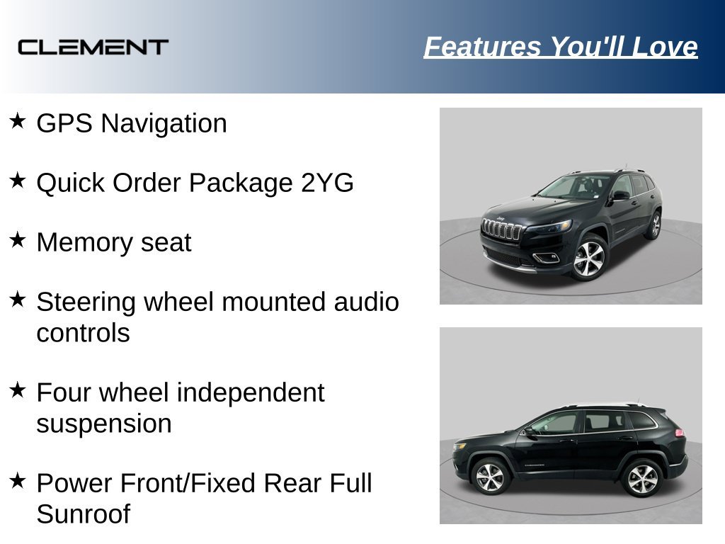 Used 2020 Jeep Cherokee Limited AWD/4WD image 9