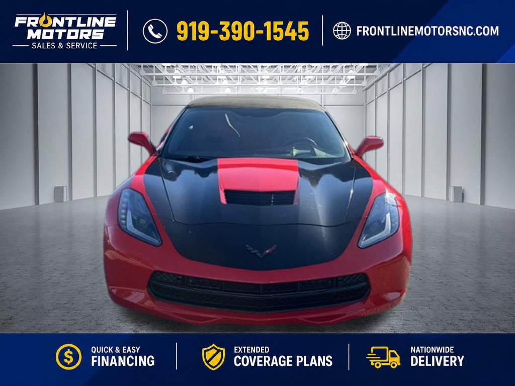 Used 2015 Chevrolet Corvette Stingray Convertible w/ 3LT Preferred Equipment Group RWD image 4