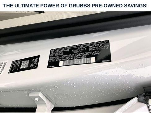 New 2026 Volvo XC90 B6 Ultra w/ Protection Package AWD/4WD image 32