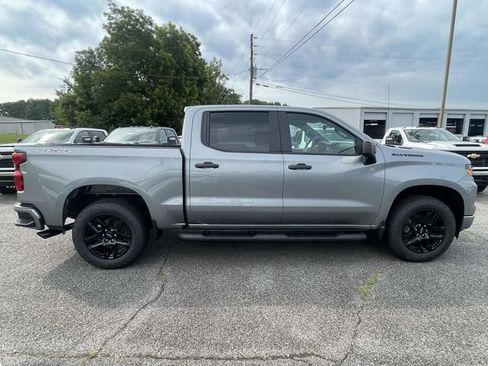 New 2026 Chevrolet Silverado 1500 Custom w/ Turbomax Blackout Package AWD/4WD image 2