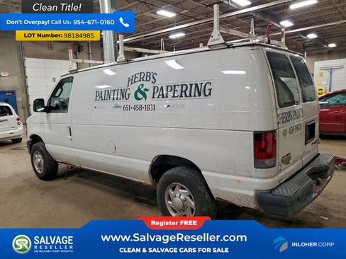 Used 2013 Ford E-250 and Econoline 250 w/ Commercial Cargo Van Pkg image 3