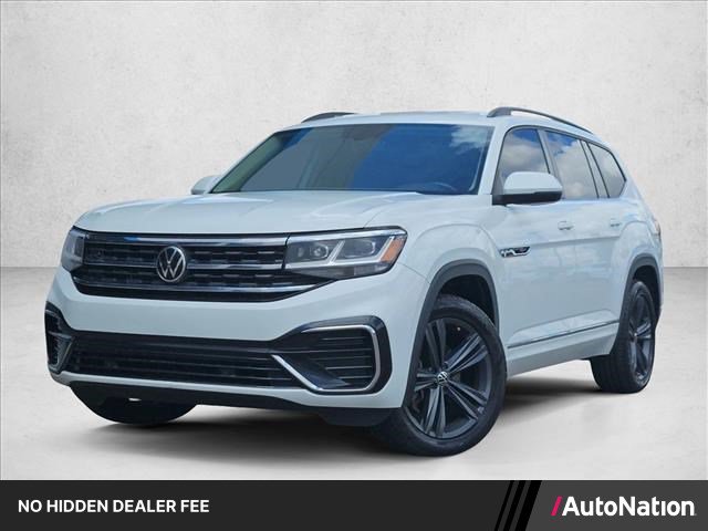Used 2021 Volkswagen Atlas SE w/ Towing Package AWD/4WD image 1
