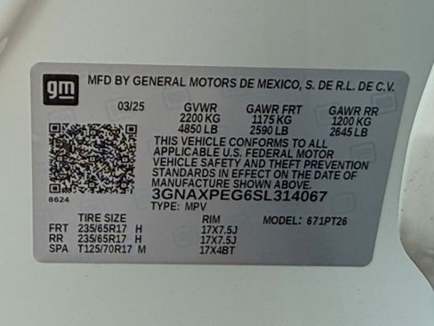 Used 2025 Chevrolet Equinox LT AWD/4WD image 28