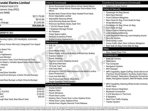 New 2026 Hyundai Elantra Limited FWD image 20
