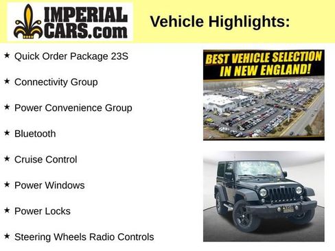 Used 2017 Jeep Wrangler Sport w/ Quick Order Package 23S AWD/4WD image 8
