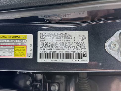 Used 2025 Honda Civic LX image 32