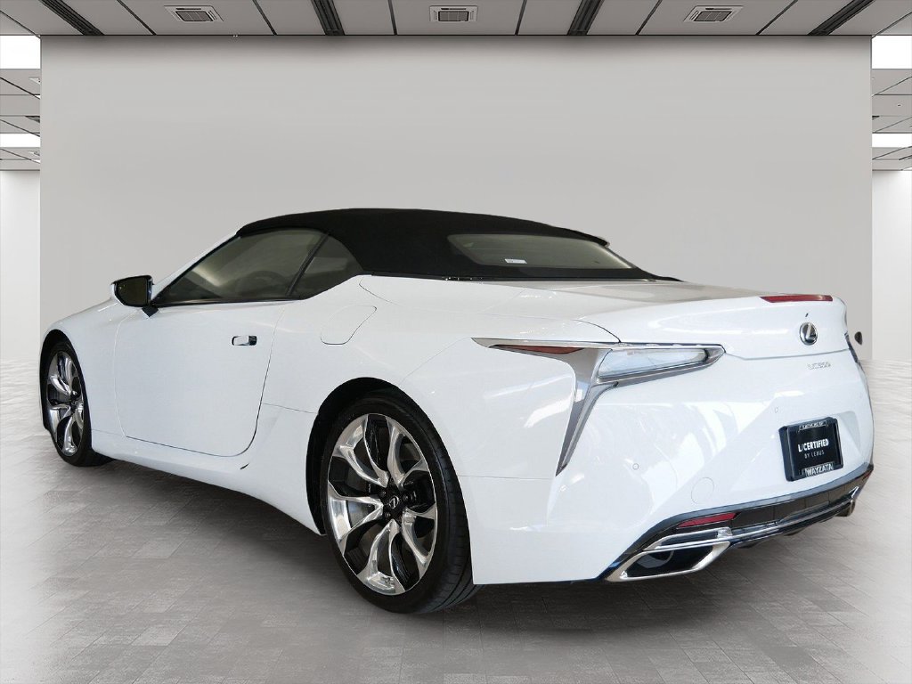Certified 2022 Lexus LC 500 Convertible w/ Touring Package RWD image 4