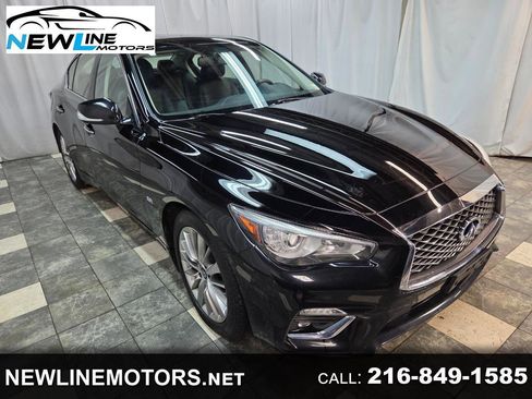 Used 2019 INFINITI Q50 Luxe w/ Essential Package (3.0T Luxe) image 1