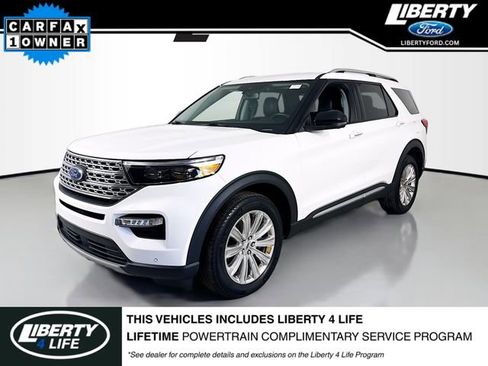 Used 2022 Ford Explorer Limited w/ Equipment Group 301A image 3