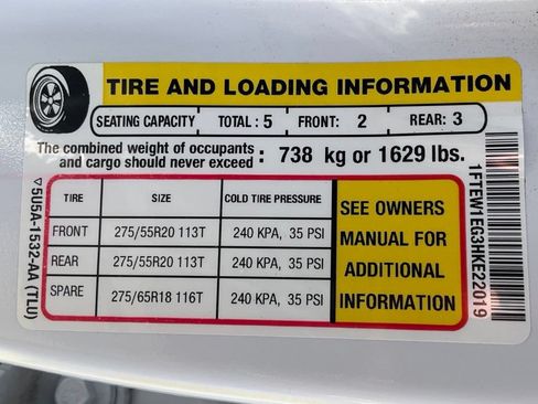 Used 2017 Ford F150 Lariat AWD/4WD image 50