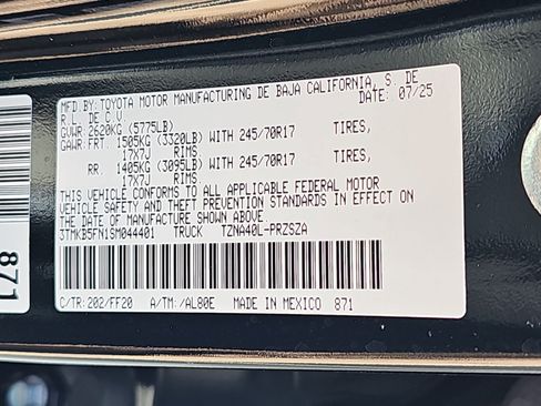 Used 2025 Toyota Tacoma SR5 RWD image 36