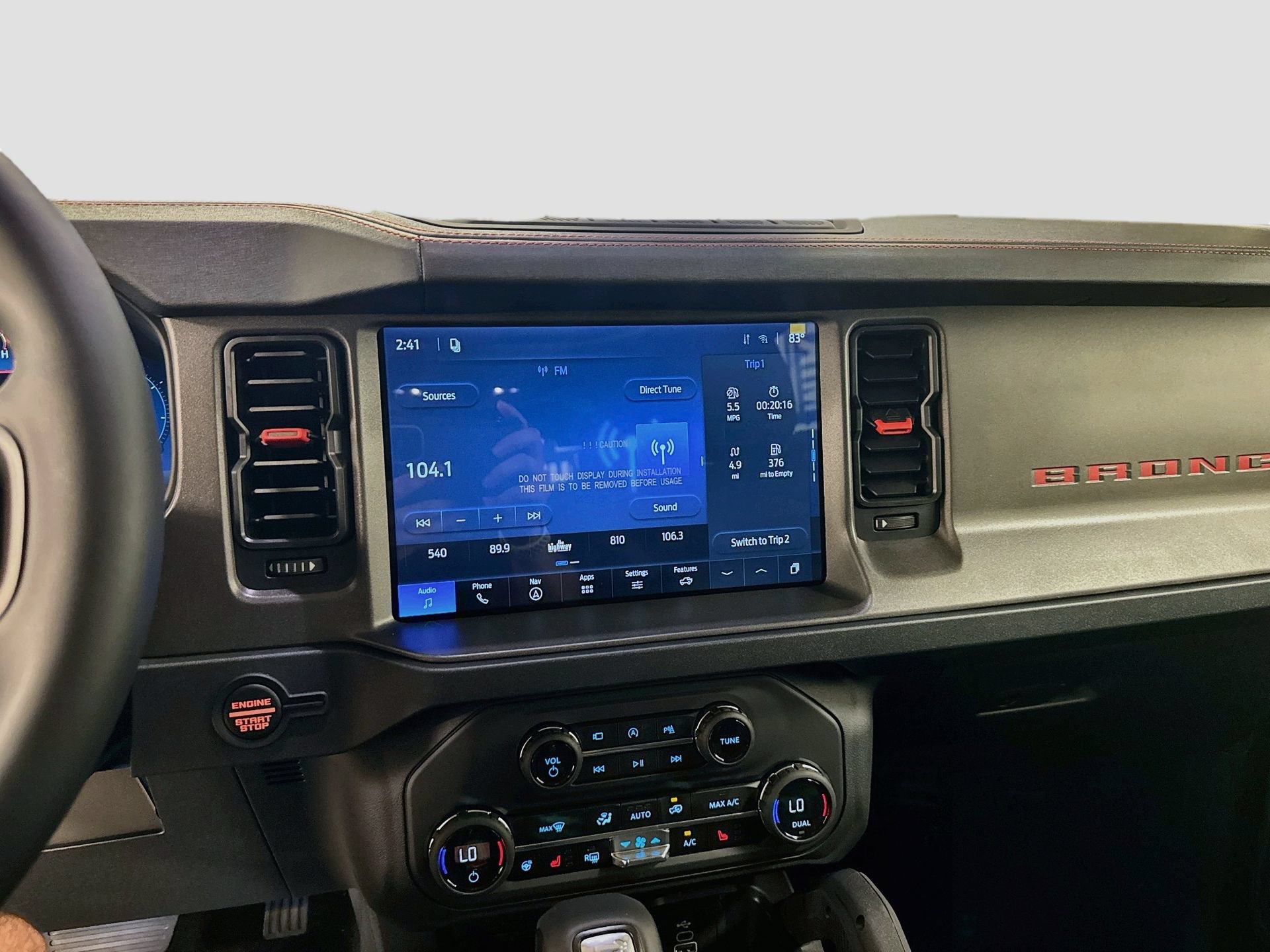 New 2026 Ford Bronco Raptor AWD/4WD image 14
