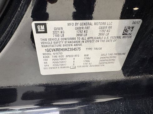 Used 2017 Chevrolet Silverado 1500 LT w/ All Star Edition AWD/4WD image 30
