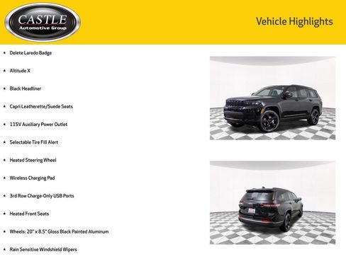 New 2025 Jeep Grand Cherokee L Altitude image 7