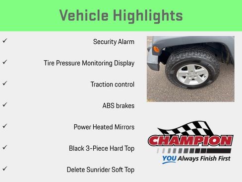 Used 2017 Jeep Wrangler Unlimited Sport w/ Quick Order Package 24S image 12