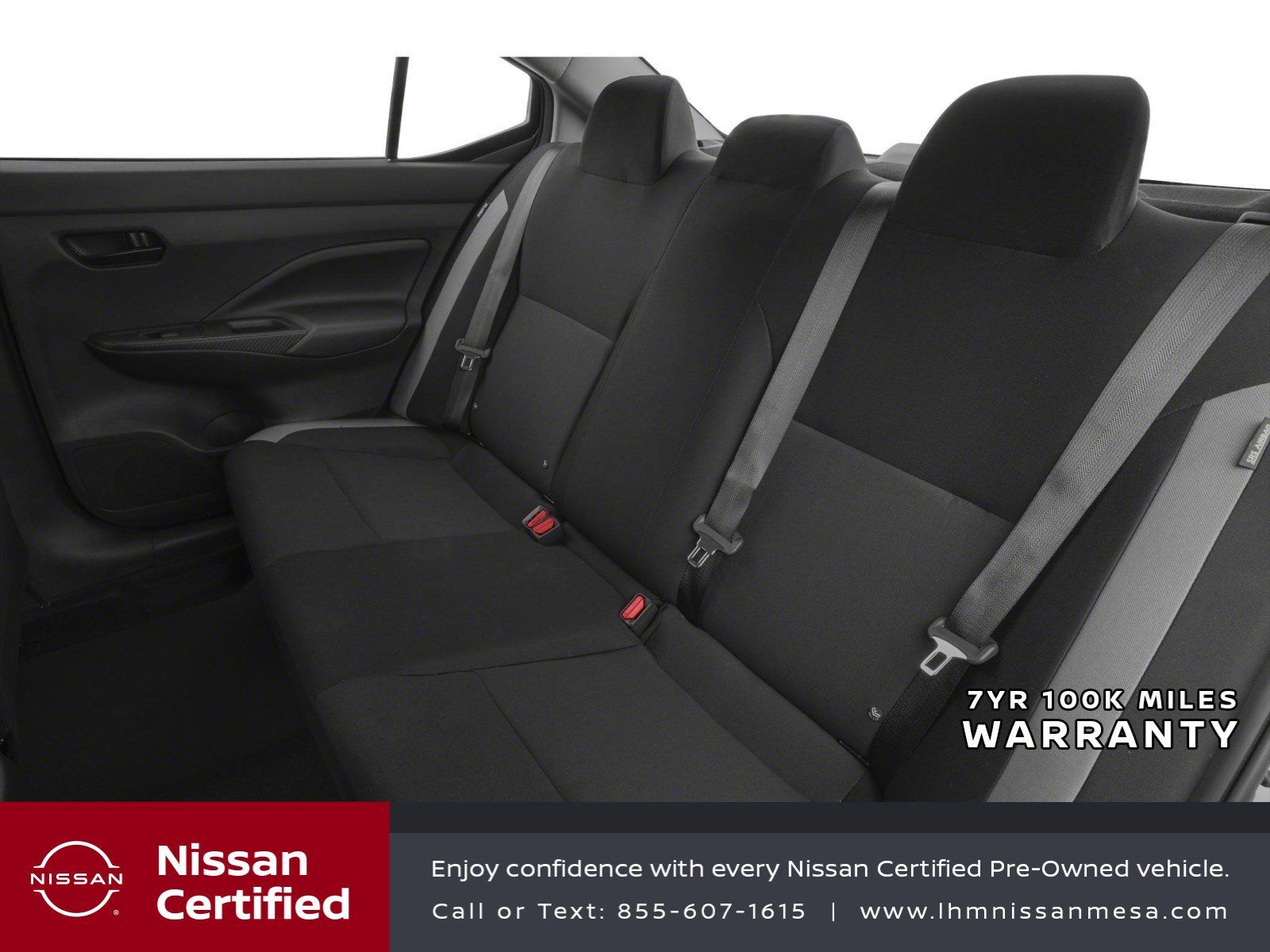 Certified 2025 Nissan Versa S w/ Trunk Package FWD image 8