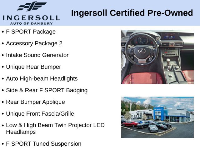 Used 2019 Lexus IS 300 F Sport w/ F Sport Package AWD/4WD image 10