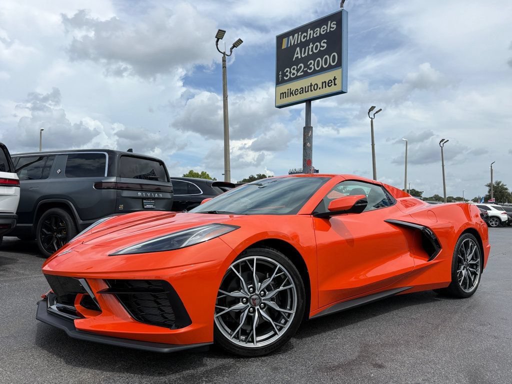 Used 2026 Chevrolet Corvette Stingray Premium Conv w/ Chrome Exterior Badge Package RWD image 2
