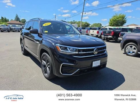Used 2021 Volkswagen Atlas SE w/ Towing Package AWD/4WD image 1