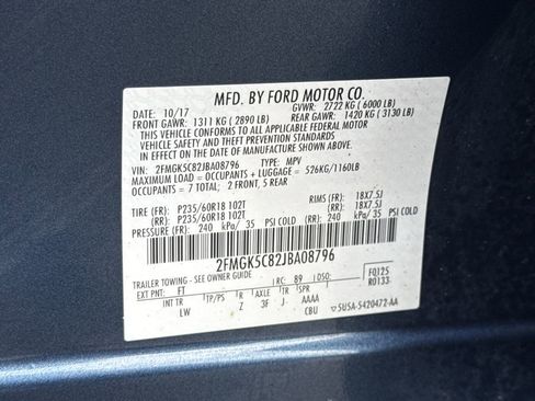 Used 2018 Ford Flex SEL w/ Equipment Group 202A image 32