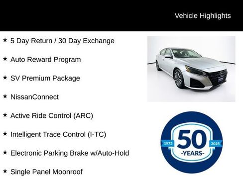 Used 2023 Nissan Altima 2.5 SV w/ SV Premium Package FWD image 8