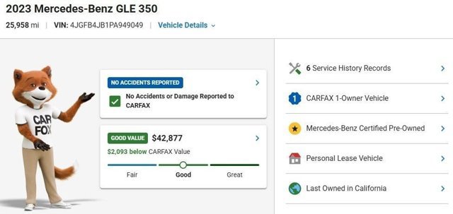 Certified 2023 Mercedes-Benz GLE 350 image 3