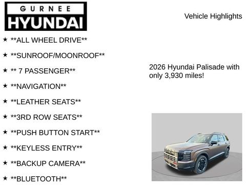 Used 2026 Hyundai Palisade XRT Pro AWD/4WD image 7