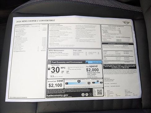 New 2026 MINI Cooper Convertible image 19