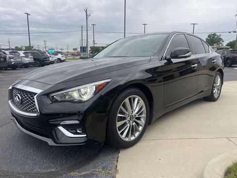 Used 2023 INFINITI Q50 Luxe w/ Cargo Package AWD/4WD image 3